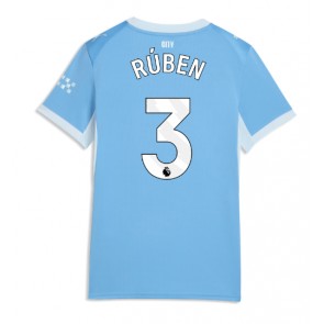 Manchester City Ruben Dias #3 Replika Hemmatröja Damer 2026-27 Kortärmad